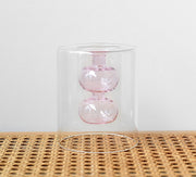 Retro Stained Glass Vase Gourd Hydroponic Flower Plant